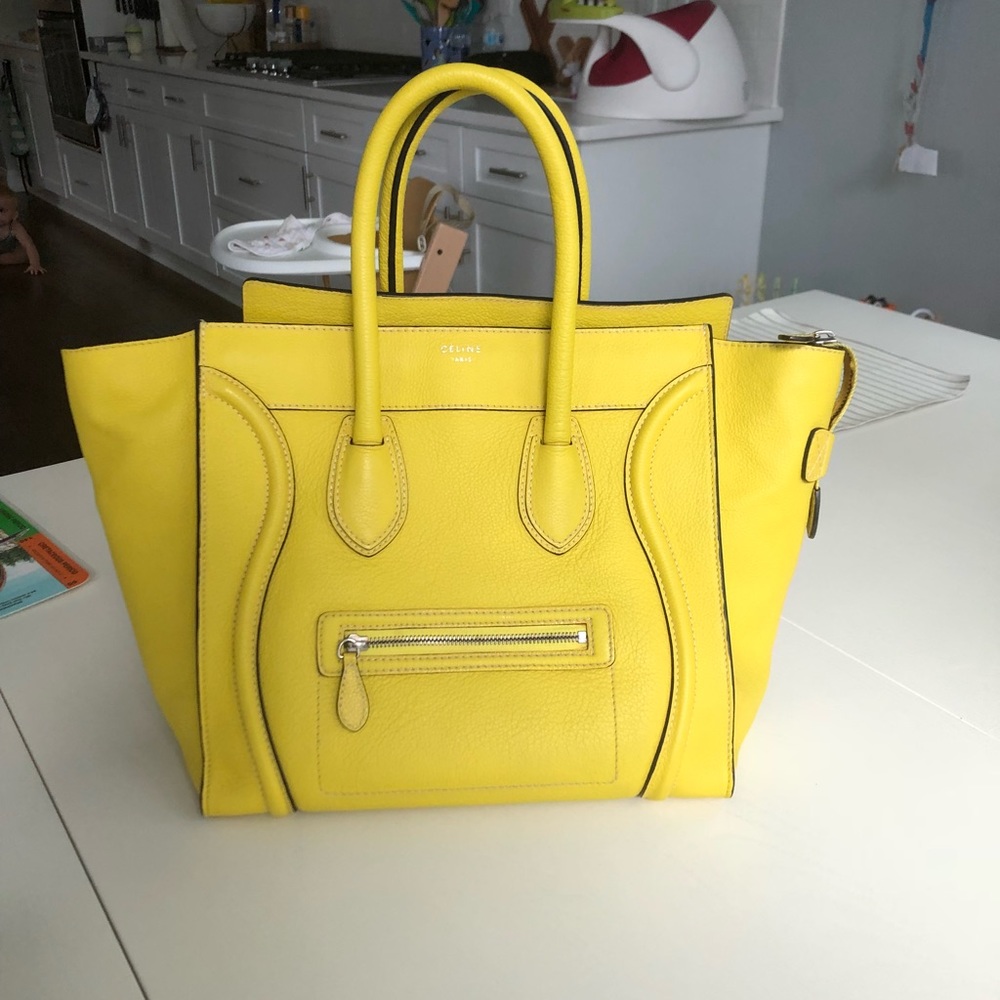 Excellent Condition Celine (yellow)